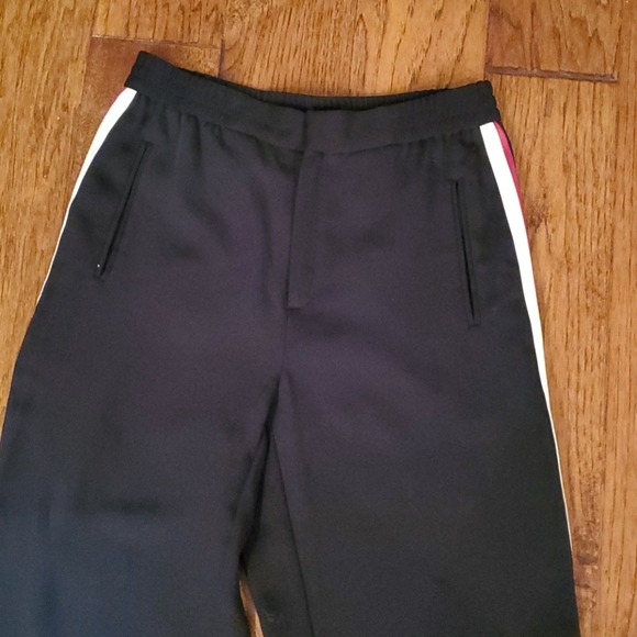 Zara Black Pants with side tape. - Picture 4 of 6